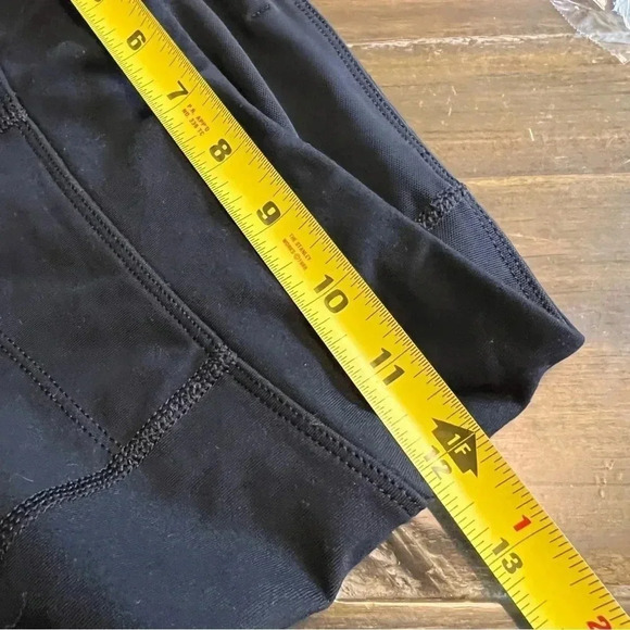 Lorna Jane Black Logo Capri Athletic Yoga Small Cropped Leggings - Picture 7 of 7